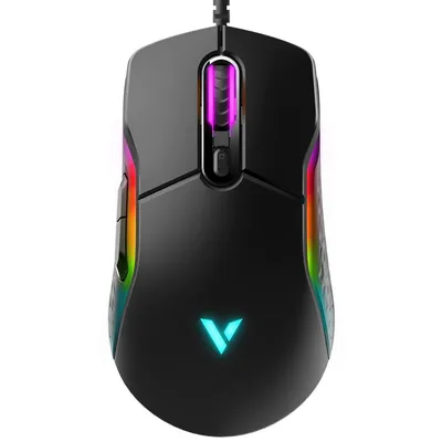 Мышь Rapoo VT200, проводная, USB, 6200dpi, черная