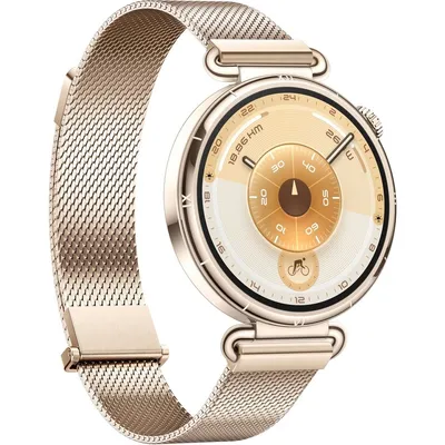 Умные часы HUAWEI Watch GT 6 KSU-B19, 1.32" AMOLED, 4G, Wi‑Fi, Bluetooth, NFC, 5 ATM/IP69, золотой