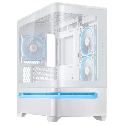 90DC00P3-B19000 Корпус для ПК ASUS PRIME AP202  TG ARGB WHITE