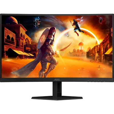Монитор 27" AOC C27G4ZXE Fast VA 1920x1080, 280 Гц, 1 мс, 16:9, 280 кд/м², 2xHDMI, DisplayPort, изогнутый экран, HDR, Flicker Free, Low Blue Light, черный