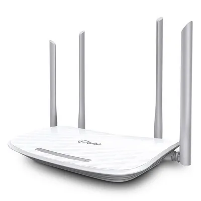 Беспроводной маршрутизатор TP-Link - Archer A5, 2.4/5 ГГц, 867Мб/с, IEEE 802.11 a/b/g/n/ac, 4x RJ-45, 10/100 Мб/с, 4 antennas, Белый, ARCHER A5