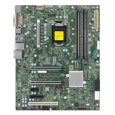 Материнская плата Supermicro MBD-X12SAE-B, LGA 1200, Intel W480, 4xDDR4, 4xSATA, 2xM.2, 3xPCIe 3.0 (x16, x16, x1), 1xDP, 1xHDMI, 1xDVI-D, 2xUSB-A 2.0, 2xUSB-A 3.2 Gen 1, 3xUSB-A 3.2 Gen 2, 1xUSB-C 3.2 Gen 2, 1x 2.5Gb LAN, 1x 1Gb LAN, 5.1, 1xCOM, ATX