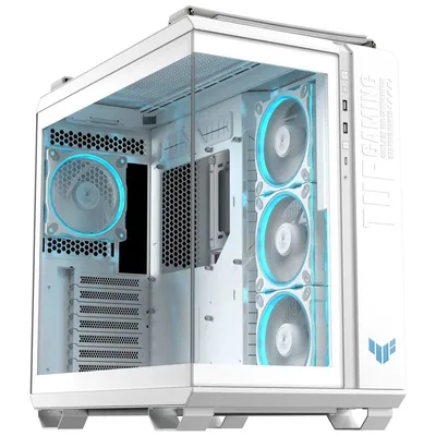 Корпус ASUS TUF GAMING GT502 HORIZON TG ARGB WHITE/ ASUS TUF GAMING GT502 HORIZON TG ARGB WHITE