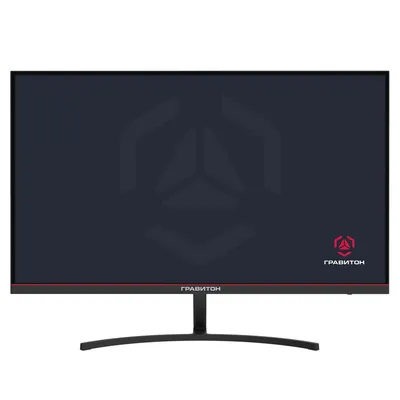 Монитор Гравитон - МН27А, 27", 16:9, IPS, 5 мс, 300cd/m², 1920x1080 (Full HD), 75 Гц, VGA, 1x HDMI, цвет чёрный, ЕЦРТ.467846.001-03 с регулируемой опорой