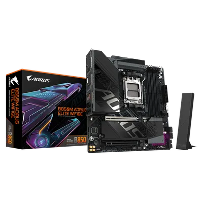 Материнская плата Gigabyte B850M AORUS ELITE WIFI6E, RTL