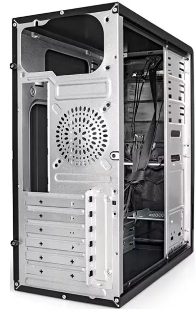 Корпус для ПК Exegate - CP-601, ATX, 3х2.5", 2х3.5", 1х3.5"ext, 1х5.25", 2xUSB2.0, Midi Tower, без БП, цвет чёрный, EX261447RUS