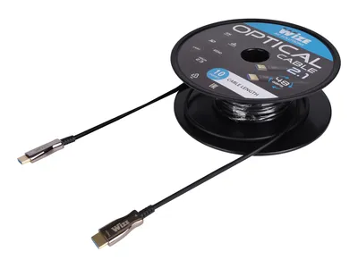 Кабель HDMI Wize AOC-8K-HM-HM-10M, оптический, 10 м, 8K@60Гц, HDMI 2.1