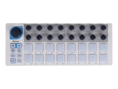 MIDI-контроллер Arturia 430101 BeatStep, 16 пэдов, 16 энкодеров, секвенсор