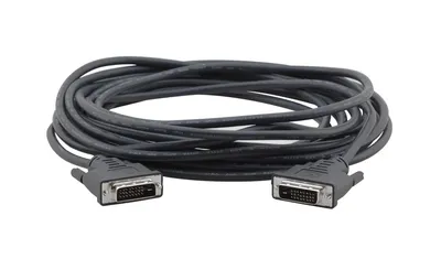 Кабель DVI Kramer 94-10101003, DVI-D Dual Link, вилка-вилка, 3м
