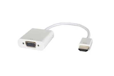 Переходник Kramer 99-9698001, ADC-HM/GF, HDMI вилка на VGA розетка, активный