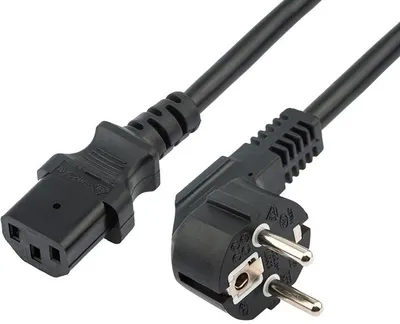 Шнур сетевой Rexant 04-2740, CEE 7/7 – IEC C13, 5м, 3x1.0мм²