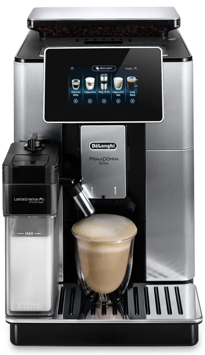 Кофемашина DeLonghi ECAM610.74.MB, автоматическая, 19 Бар, 1450 Вт
