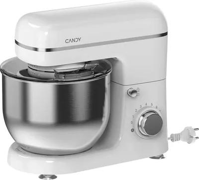 Миксер Candy CM-502, планетарный, 600Вт, белый