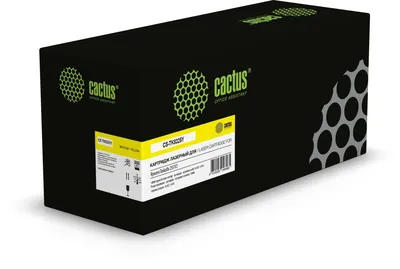 Тонер-картридж Cactus CS-TK8325Y, желтый, 12000стр., для Kyocera Taskalfa-2551CI