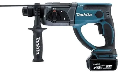 Перфоратор аккумуляторный Makita DHR202RF, SDS+, 18В, 1×3Ач Li-Ion, 1.9 Дж