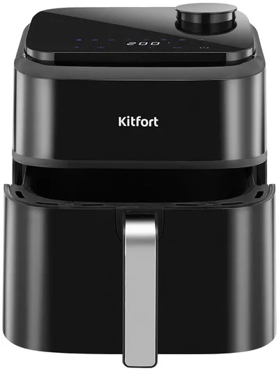 Аэрогриль Kitfort КТ-8154, 6.5л, 1800Вт, черный