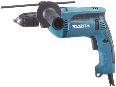 Дрель ударная Makita HP1641, 680Вт, быстрозажимной патрон