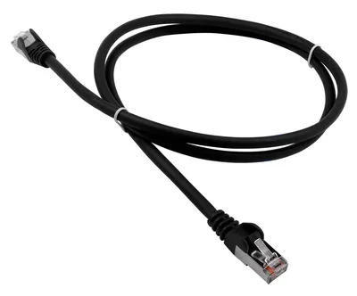 Патч-корд LANMASTER - LAN-PC45, FTP, кат. 5e, 2 x RJ-45, RJ-45 - RJ-45, LSZH, чёрный, 10 м, LAN-PC45/S5E-10-BK