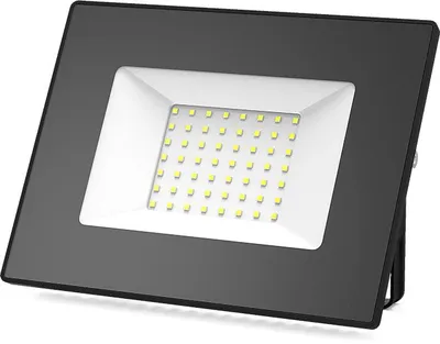 Прожектор светодиодный Elementary 50Вт 6500К IP65 4500лм 200-240В ДО черн. GAUSS 613100350