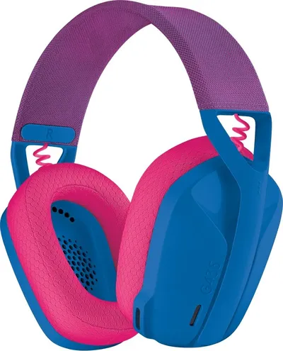 Logitech G435 LIGHTSPEED Wireless Gaming Headset  (BT, беспроводные наушники с  микрофоном,с рег.гр) <981-001065>