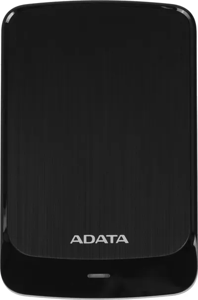 Внешний диск HDD ADATA - HV320, 1 ТБ, 2.5", USB Type A, Питание по USB, чёрный, AHV320-1TU31-CBK