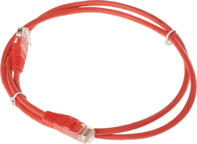 Патч-корд LANMASTER - TWT, UTP, кат. 5e, 2 x RJ-45, RJ-45 - RJ-45, ПВХ, оранжевый, 1 м, с заливными колпачками, TWT-45-45-1.0-OR