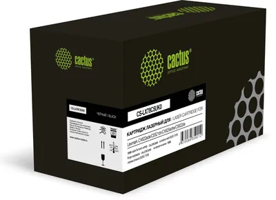 Картридж лазерный Cactus CS-LX78C5UK0, черный, 10500стр., для Lexmark CX421/CX622/CS521/CS622