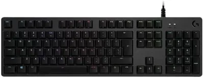 Клавиатура Logitech G512 Carbon Red Linear механическая черный USB Multimedia for gamer LED (920-009374)