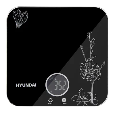 Кухонные весы Hyundai HYS-KG421, электронные, черный