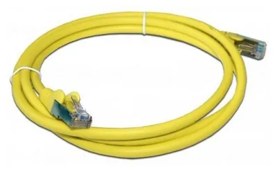 Патч-корд Lanmaster LAN-PC45/S5E-5.0-YL, F/UTP, Cat.5e, 5м, желтый, LSZH