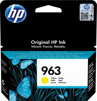3JA25AE - HP 963 Yellow Original Ink Cartridge для OfficeJet Pro 9010/9010e, 9020/9020e series