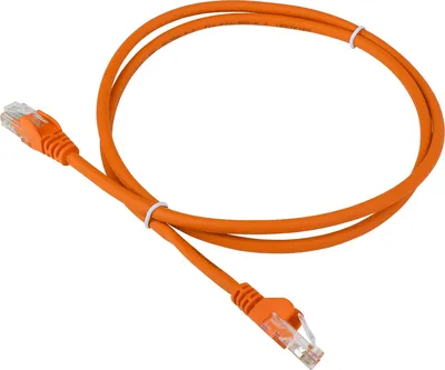LAN-PC45/U6-3.0-OR Шнур коммутационный Lanmaster кат. 6 неэкр. UTP RJ45/RJ45 d 051 3м LSZH AWG24 оранжевый