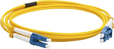 LAN-2LC-2LC/SU-5.0 Коммутационный шнур оптический Lanmaster Duplex LC/LC (UPC/UPC) OS2 9/125 LSZH 5м цвет: жёлтый
