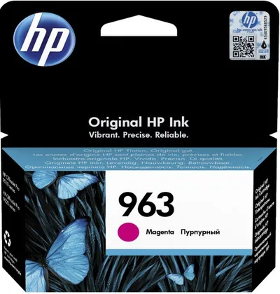 3JA24AE - HP 963 Magenta Original Ink Cartridge для OfficeJet Pro 9010/9010e, 9020/9020e series