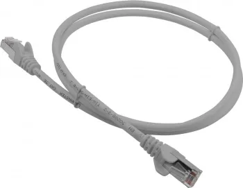 Патч-корд LANMASTER - LAN-PC45, FTP, кат. 5e, 2 x RJ-45, RJ-45 - RJ-45, LSZH, серый, 7 м, LAN-PC45/S5E-7.0-GY