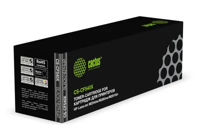 Картридж Cactus CS-CF540X, черный