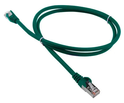 LAN-PC45/S5E-3.0-GN Шнур коммутационный Lanmaster кат. 5е экр. FTP RJ45/RJ45 d 62 3м LSZH зелёный