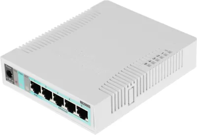 Коммутатор MikroTik CSS106-5G-1S, 5×1GbE, 1×SFP