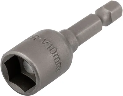 Головка торцевая Fit 57940, HEX 6 мм, 10 мм, L=48 мм