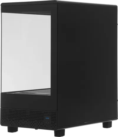 Корпус ПК accord ACC-ZM3B, mATX, Mini Tower, без БП, чёрный
