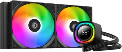 СВО ID-Cooling FX240 TD, 240мм, 2×120мм, TDP 300Вт