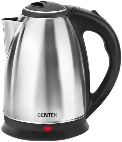 Чайник Centek CT-0035, металл, 1.5л, 2000W