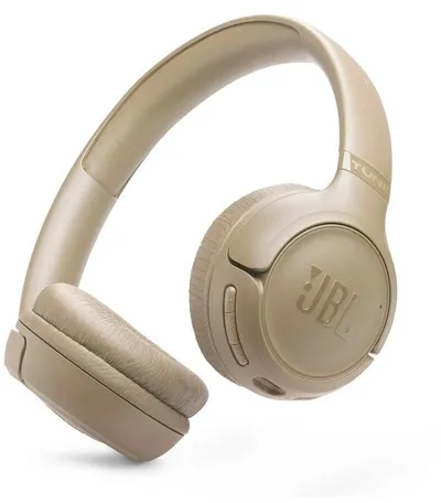 Гарнитура накладные JBL Tune 530BT бежевый беспроводные bluetooth оголовье (JBLT530BTBEGEU)