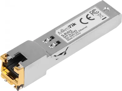Трансивер MIKROTIK S-RJ01, RJ45 SFP, 10/100/1000M