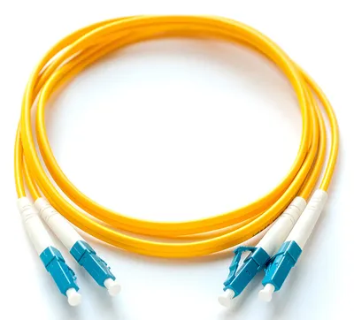 Патч-корд оптический Lanmaster LAN-2LC-2LC/OM4-1.0, Duplex LC/LC, OM4, 1м