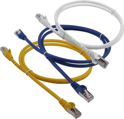 Патч-корд RJ45 - RJ45, 4 пары, FTP, категория 5е, 1 м, красный. LSZH, LANMASTER LAN-PC45/S5E-1.0-RD