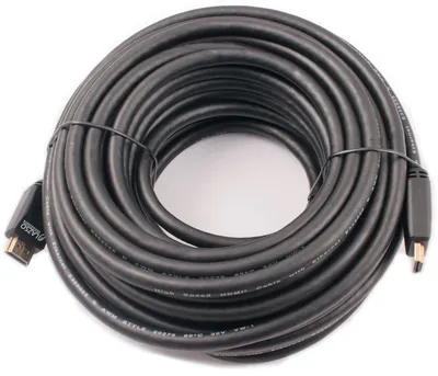 Кабель аудио-видео WH-111 HDMI (m)/HDMI (m) 15м. позолоч.конт. черный (9785)
