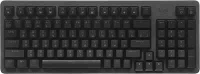 Клавиатура механическая Logitech - K848, Проводная, 10 метров, USBnum pad, цвет чёрный, 920-013904