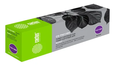 Картридж лазерный Cactus CS-TN213BK, черный, 1400 стр., для Brother