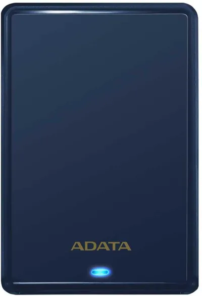 Жесткий диск внешний ADATA HV620 Slim AHV620S-2TU31-CBL 2TB 2.5" USB 3.1, LED Indicator, Win/Mac/Linux, 11.5mm, Blue, |AHV620S-2TU31-CBL| Retail (465337)